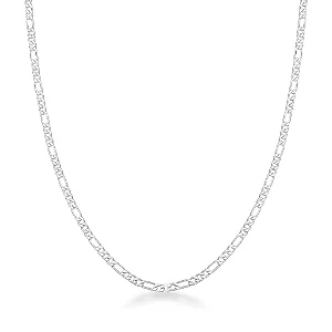 Corrente Masculina 3x1 Flat Prata 925 Legítima 2,3mm 70cm Essencial Man