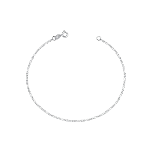 Pulseira Masculina 3x1 1mm Fina Prata 925 Legítima 21cm Essencial Man