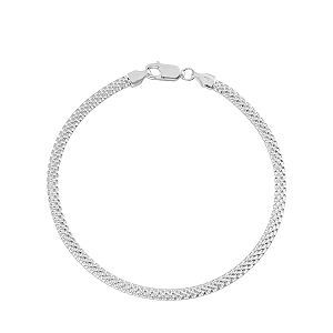 Pulseira Tulipano 3,2mm em Prata 925 Feminina 18cm Essenza