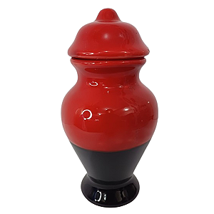Quartinha de Exu Louça 18cm Bicolor Lisa