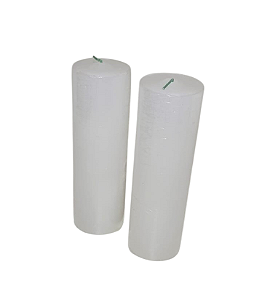 Kit 2 Velas 7 Dias Branca 260g