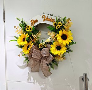Guirlanda Decorativa de Girassois