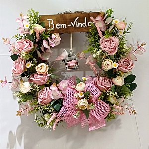 Guirlanda decorativa de Rosas