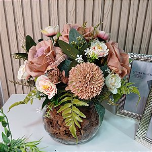 Arranjo Lucia de Rosas Nude