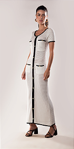 Vestido Chanel em Tricot