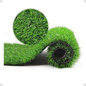 Grama Sintética 20mm Semelhante Natural