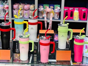 Caneca Térmica Stanley 1,2L com Canudo - Praticidade e Estilo