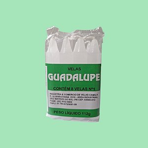 VELAS GUADALUPE Nº1  CX (24 MAÇOS)