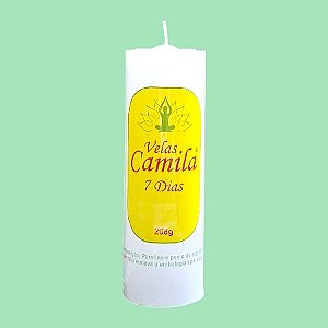 VELA 7 DIAS 268g CX15x1 cor:BRANCA
