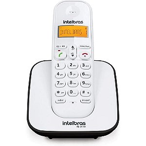 Telefone Sem Fio TS 3110 Branco e Preto