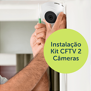 Instalação Kit CFTV 2 Câmeras