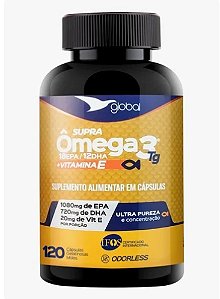 Supra Ômega 3 TG Global Nutrition 120 capsulas
