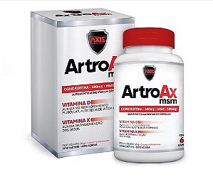 ArtroAx MSM Axis Nutrition – 60 Cápsulas para Saúde das Articulações