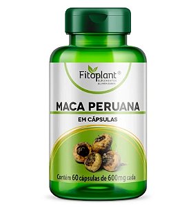 Maca Peruana 600mg 60Caps