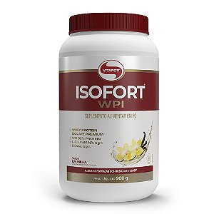 Whey Protein Isolado Isofort Vitafor 900g