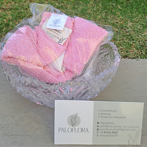 TOALHA ROSA PALOFLORA