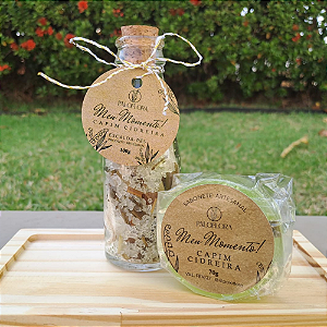 Kit Relaxante Capim Cidreira Paloflora – Escalda Pés + Sabonete