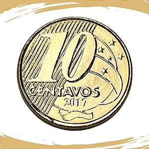 Moeda de 10 Centavos 2017 - V-510 - FC