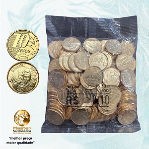 Sachê Lacrado 10 Centavos 2015 - V-508 - 100 Moedas FC