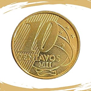 Moeda de 10 Centavos 2011 - V-504 - FC