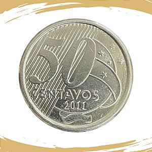 Moeda de 50 Centavos 2011 - V-556 - FC