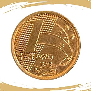 Moeda de 1 CENTAVO 1998 - V-457 - FC