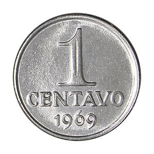 Moeda 1 Centavo 1969 - V-288 - FC