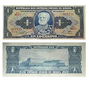 Brasil - Cédula de 1 Cruzeiro 1958 C-013 - Série 3617 - FE