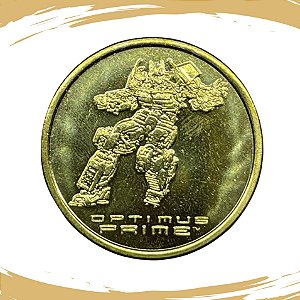 Transformers - Medalhão Original Universal Studios - Optimus Prime - FC