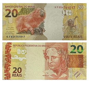 Brasil - Cédula de 20 Reais 2022 C-355 - KF - 2ª Familia - FE