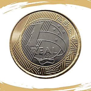 Moeda de 1 REAL 2022 - V-594 - FC