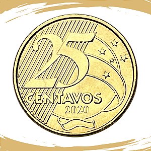 Moeda de 25 Centavos 2020 - V-540 - FC