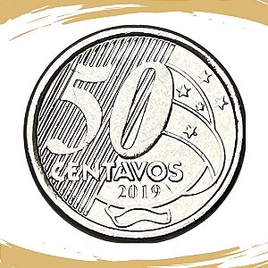 Moeda de 50 Centavos 2019 - V-564 - FC