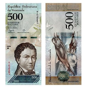 Venezuela - Cédula de 500 Bolivares Forte 2017 - P-94b - Francisco de Miranda - FE