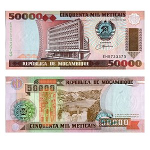 Moçambique - Cédula de 50000 Meticais 1993 - P-138 - FE
