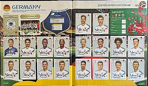 Seleção da Alemanha Completa (GER) - Figurinhas 432 a 451 - Grupo F - Copa da Russia 2018 - Original Panini