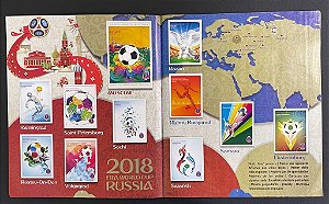 Figurinhas Cidades da Copa - Todas as Sedes - 20 a 31 - Copa da Russia 2018 - Original Panini