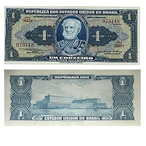 Brasil - Cédula de 1 Cruzeiro 1956 C-012 - Série 2812 - FE