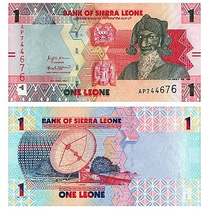 Serra Leoa - Cédula de 1 Leone 2022 - P-34a - Bai Bureh - FE
