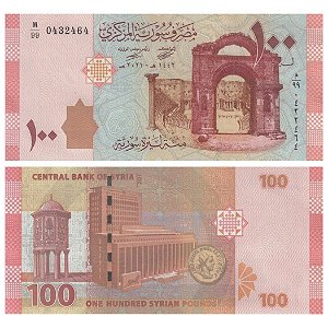 Promoção - Siria - Cédula de 100 Pounds 2021 - P-113c - FE