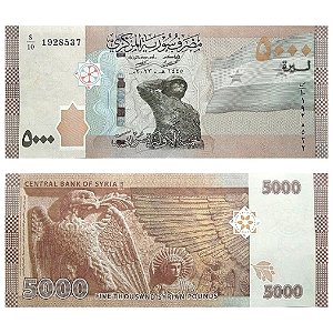 Siria - Cédula de 5.000 Pounds 2023 - P-118c - FE