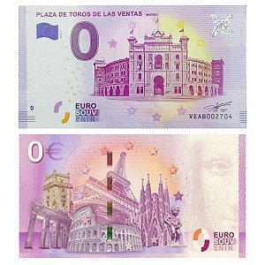 Zero Euro - Espanha - Cédula de 0 Euro 2017 - Plaza de Toros de Las Ventas - FE