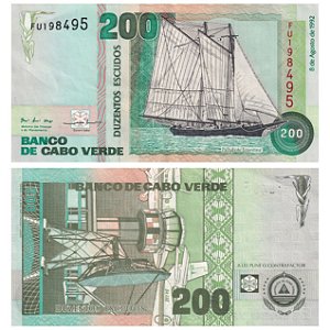 Cabo Verde - Cédula de 200 Escudos 1992 - P-63a - FE