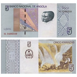 Angola - Cédula de 5 Kwanzas 2012 - P-151Aa - FE