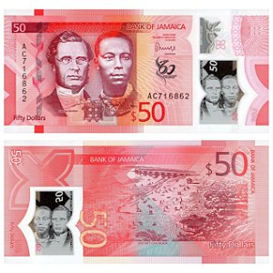 Jamaica - Cédula de 50 Dollars 2023 - P-96a - Polìmero - FE