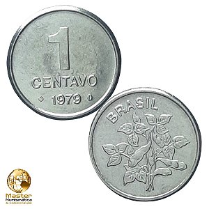 Moeda de 1 Centavo 1979 - Sojinha - V-337 - Sob/FC