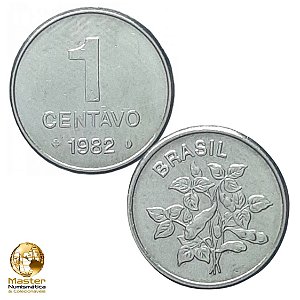 Moeda de 1 Centavo 1982 - Sojinha - V-340 - Sob/FC