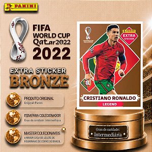 2022 Extra Legend - Cristiano Ronaldo Bronze - Portugal - Original Panini - Copa do Mundo do Qatar 2022