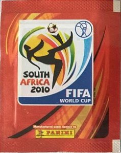 Copa 2010 - Envelope (Pacotinho) Lacrado da Copa 2010 na Africa do Sul - Raro - Original Panini