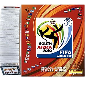 Copa 2010 - Álbum + Todas as 644 Figurinhas para Colar - World Cup Africa do Sul 2010